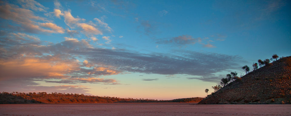 Sky over Lake Ballard