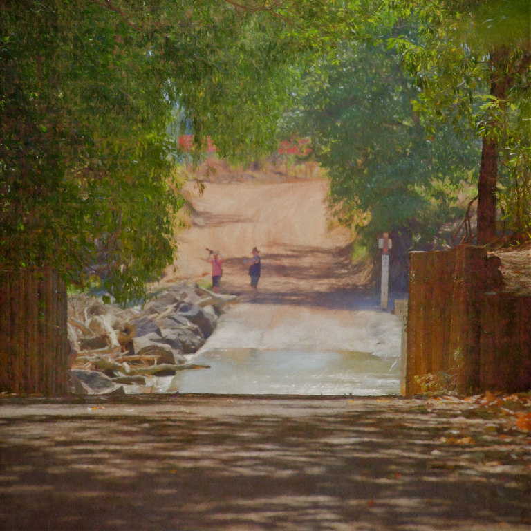 Photographers on Cahill's Crossing