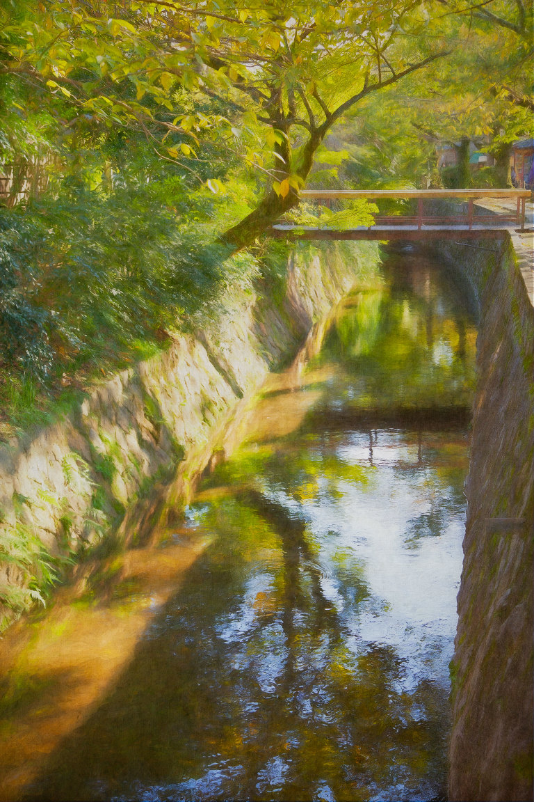 Canal Bridge and Reflections